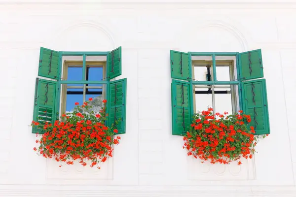 stock image Architecture of Rimetea (Torocko) Village in Transylvania, Romania, Europe