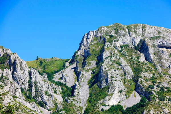Piatra Secuiului Cliffs Small Limestone Range Trascaului Mountains Apuseni Transylvania Stock Image