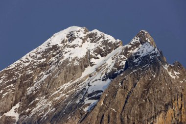 Dolomitler, Marmolada Bölgesi, İtalya ve Avrupa 'da fırtınalı alp manzaraları