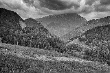 Slovenya, Avrupa 'daki Kamnik Alpleri' nin Alp manzarası
