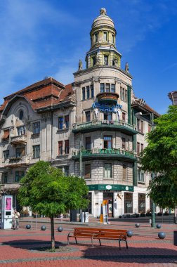 Romanya ve Avrupa 'daki Timisoara Şehri' nin turistik yaz manzarası
