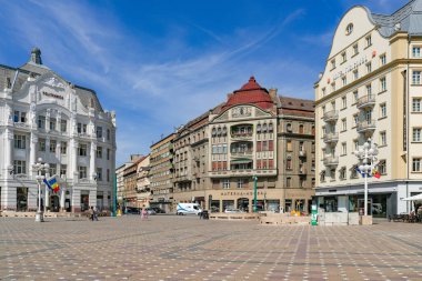 Romanya ve Avrupa 'daki Timisoara Şehri' nin turistik görünümü