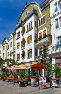 Romanya ve Avrupa 'daki Timisoara Şehri' nin turistik görünümü