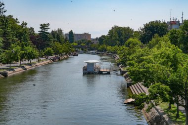 Romanya ve Avrupa 'daki Timisoara Şehri' nin turistik görünümü