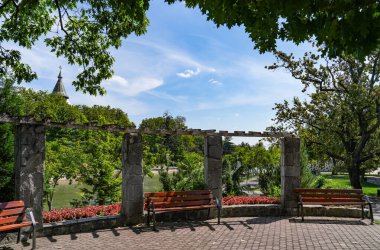 Romanya ve Avrupa 'daki Timisoara Şehri' nin turistik görünümü