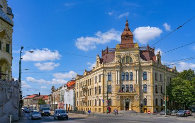 Romanya ve Avrupa 'daki Timisoara Şehri' nin turistik görünümü