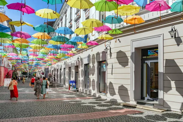 stock image Touristic view of Timisoara City in Romania, Europe