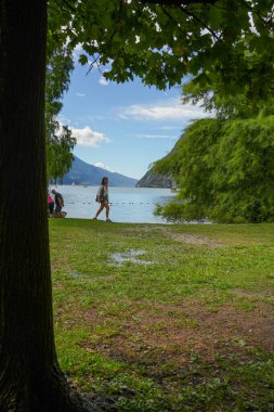 Garda Gölü, Riva del Garda tatil beldesi, İtalya, Avrupa
