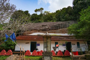 Pidurangala Kraliyet Mağara Tapınağı Pidurangala Rajamaha Viharaya, Sigiriya, Sri Lanka, Asya