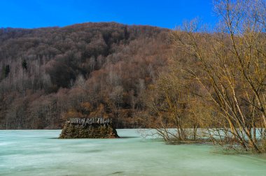 Rosia Montana, Romanya ve Avrupa yakınlarındaki Geamana 'da bakır madenlerinin doğal kirliliği ve su kirliliği