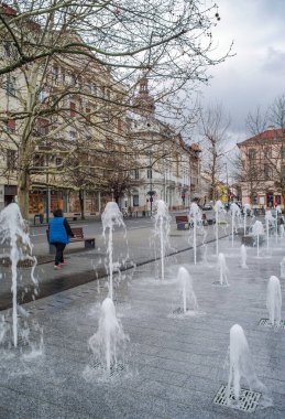  Cluj Napoca, Romanya ve Avrupa 'nın eski merkezinin mimarisi