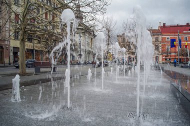  Cluj Napoca, Romanya ve Avrupa 'nın eski merkezinin mimarisi