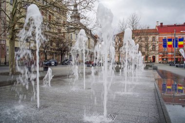  Cluj Napoca, Romanya ve Avrupa 'nın eski merkezinin mimarisi