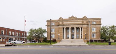 Tifton, Georgia, USA - April 17, 2022: The Tift County Courthouse