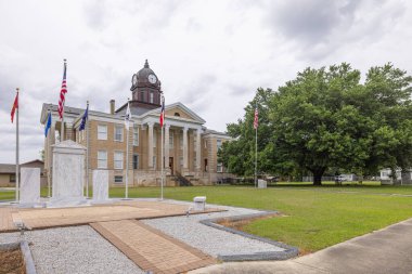 Ocilla, Georgia, USA - April 17, 2022: The Irwin County Courthouse