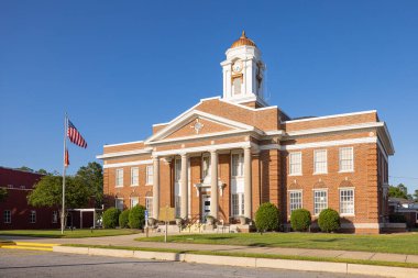 Leesburg, Georgia, USA - April 19, 2022: The Lee County Courthouse