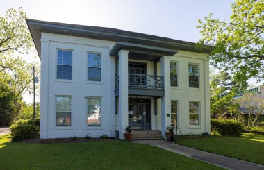 Fort Gaines, Georgia, USA - April 19, 2022: The Clay County Courthouse