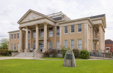 Fitzgerald, Georgia, USA - April 17, 2022: The Ben Hill County Courthouse