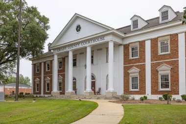 Cairo, Georgia, USA - April 16, 2022: The Grady County Courthouse