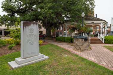 Bainbridge,. Georgia, USA - April 16, 2022: The Willis Park