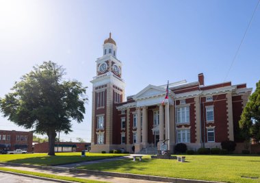 Ashburn, Georgia, USA - April 19, 2022: The Turner County Courthouse