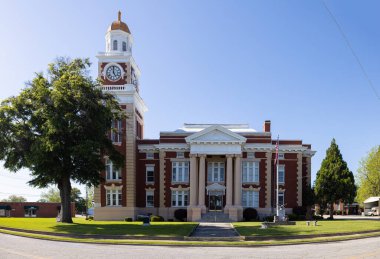 Ashburn, Georgia, USA - April 19, 2022: The Turner County Courthouse