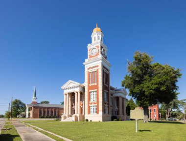 Ashburn, Georgia, USA - April 19, 2022: The Turner County Courthouse