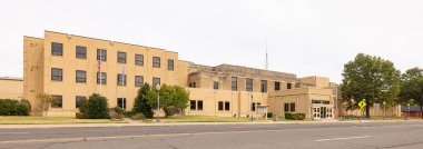 Wagoner, Oklahoma, USA - October 16, 2022: The Wagoner County Courthouse