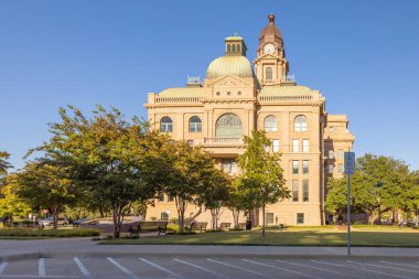 Fort Worth, Texas, USA - October 19, 2022: The Terrant County Courthouse