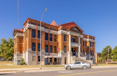 Nowata, Oklahoma, USA - October 18, 2022: The Nowata County Courthouse