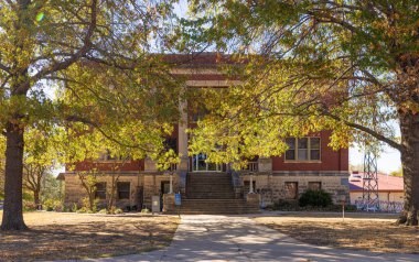 Sedan, Kansas, USA - October 18, 2022: The Chautauqua County Courthouse