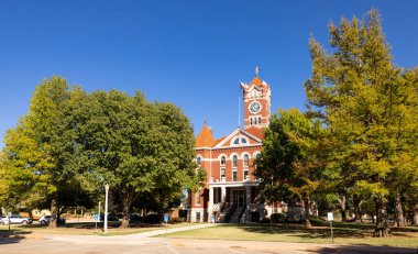 Anthony, Kansas, USA - October 17, 2022 The Harper County Courthouse