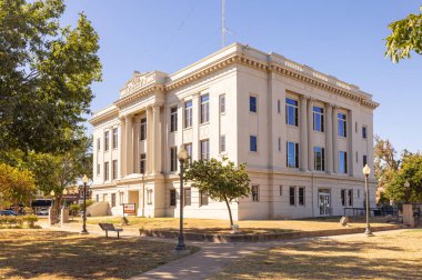 Perry, Oklahoma, USA - October 17, 2022: The Noble County Courthouse