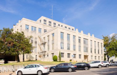Austin, Texas, USA - October 14, 2022: The Travis County Courthouse