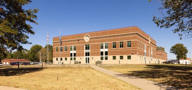 Vinita, Oklahoma, USA - October 18, 2022: The Craig County Courthouse
