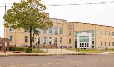 Stilwell, Oklahoma, USA - October 16, 2022: The Adair County Courthouse