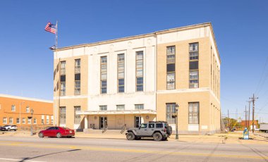 Vinita, Oklahoma, USA - October 18,  United States Post Office and   Court House