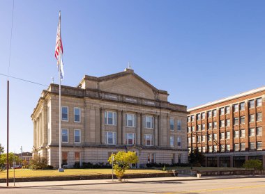 Sapulpa, Oklahoma, USA - October 18, 2022: The Creek County Courthouse
