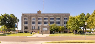 Norman, Oklahoma, USA - October 19, 2022: The Cleveland County Courthouse