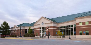 Pryor, Oklahoma, USA - October 16, 2022: The Mayes County Courthouse