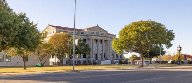 Newkirk, Oklahoma, USA - October 18, 2022: The Kay County Courthouse