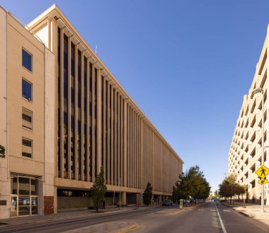 Oklahoma City, Oklahoma, USA - October 19, 2022: The Oklahoma County Courthouse