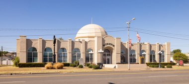 Blackwell, Oklahoma, USA - October 17, 2022: The Top of Oklahoma Historical Museum
