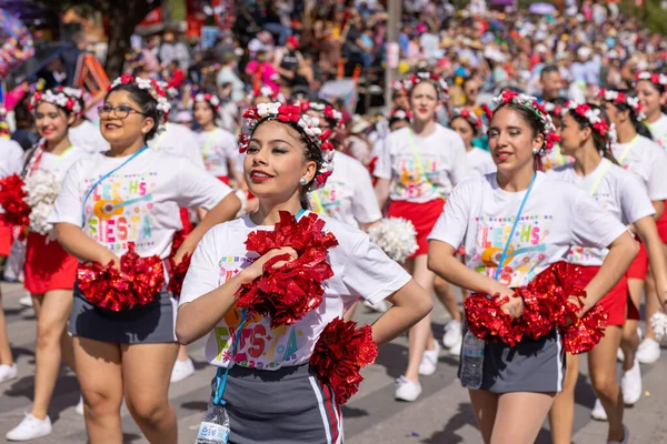 San Antonio Texas Eua Abril 2022 Battle Flowers Parade Líder — Fotografia de Stock