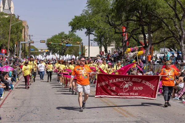 San Antonio Texas États Unis Avril 2022 Battle Flowers Parade — Photo