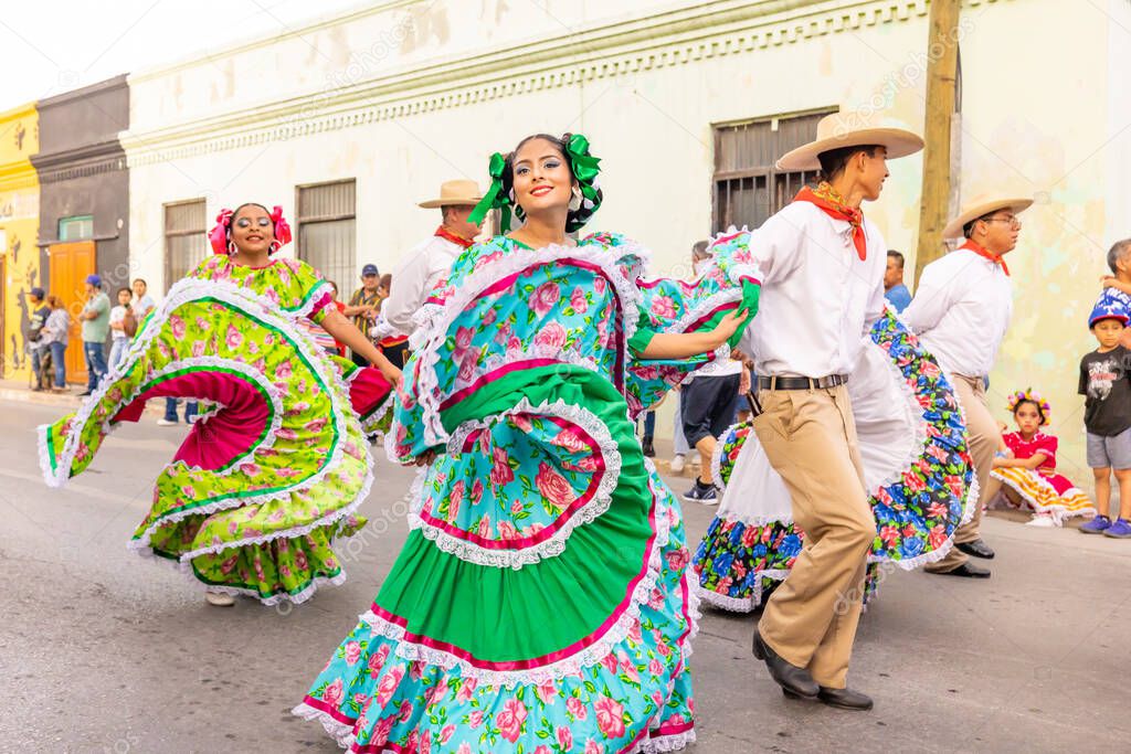 Matamoros, Tamaulipas, México 25 de febrero de 2023 Desfile de