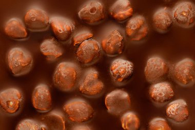 Fındık desenli çikolata. Fındıklı siyah çikolata. Duvar kağıdı, Desen