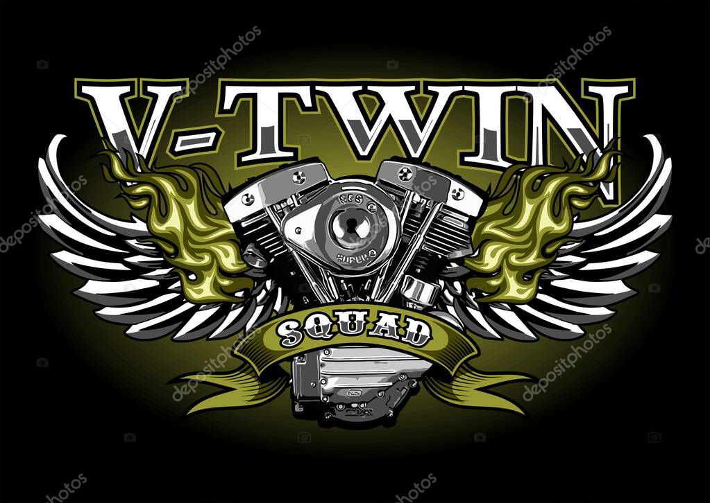 Shovelhead is one of the legendary motorcycle engines