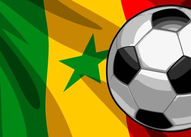 Dünya Kupası ülkelerinin futbol topları ve bayrakları