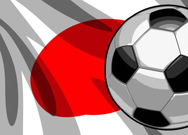 Bolas Futebol Bandeiras Países Copa Mundo — Vetor de Stock